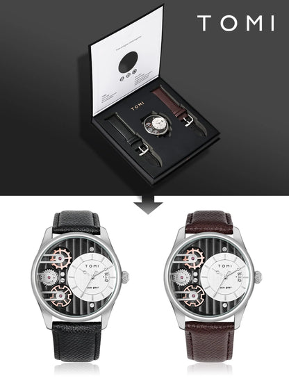 --- TOMI Face Gear™ T106-3 ---👑Une Montre Qui Reflète Votre Valeur