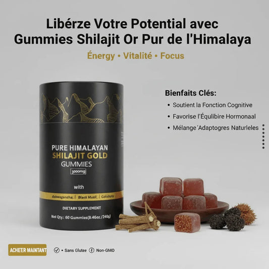 Gummies Shilajit Himalayen
