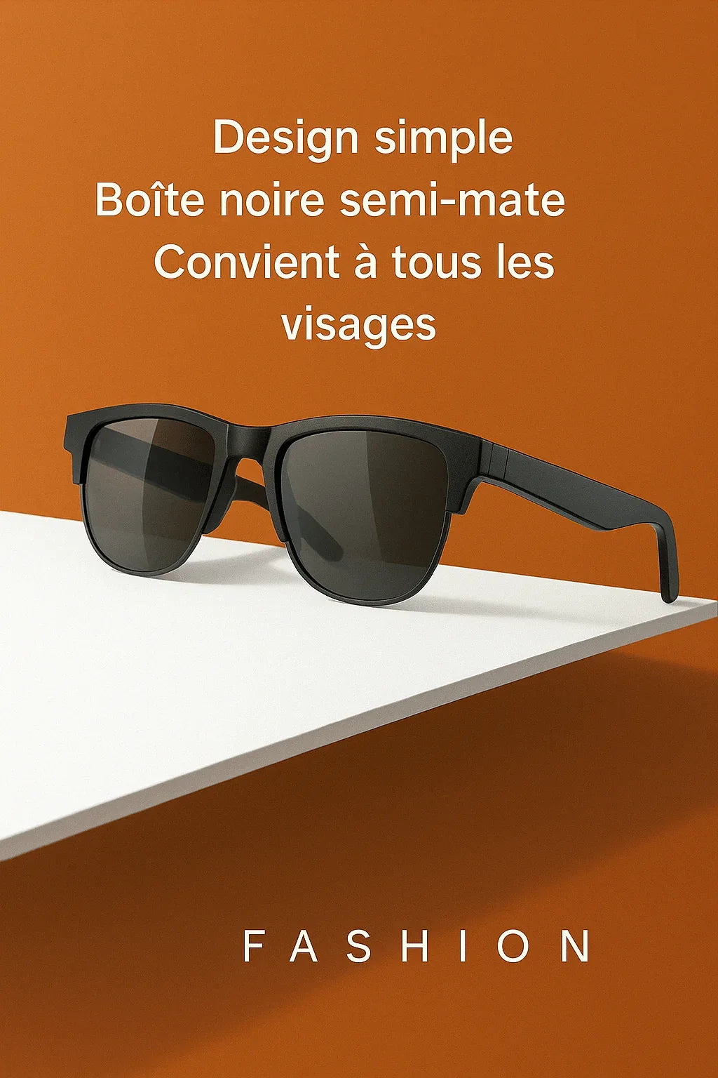 SmartVision™ – Lunettes Connectées Élégantes avec Audio Bluetooth et Filtre UV - LeCoinAfricain