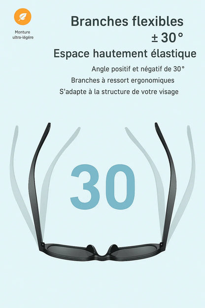 SmartVision™ – Lunettes Connectées Élégantes avec Audio Bluetooth et Filtre UV - LeCoinAfricain